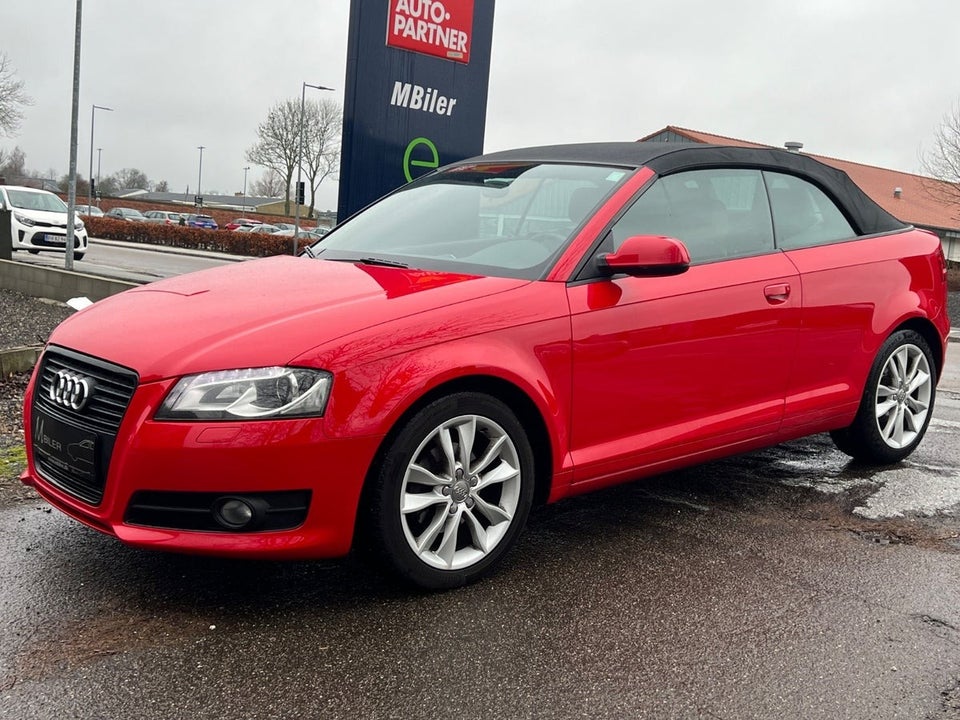 Audi A3 1,6 TDi Attraction Cabriolet 2d