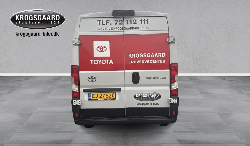 Toyota ProAce Max 2,2 D 180 Comfort Master Kassevogn L3H2 aut.