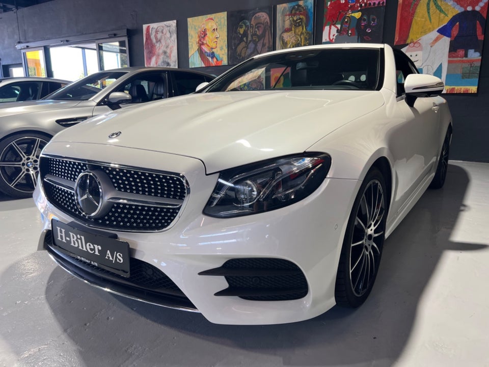 Mercedes E400 3,0 AMG Line Cabriolet aut. 4Matic 2d