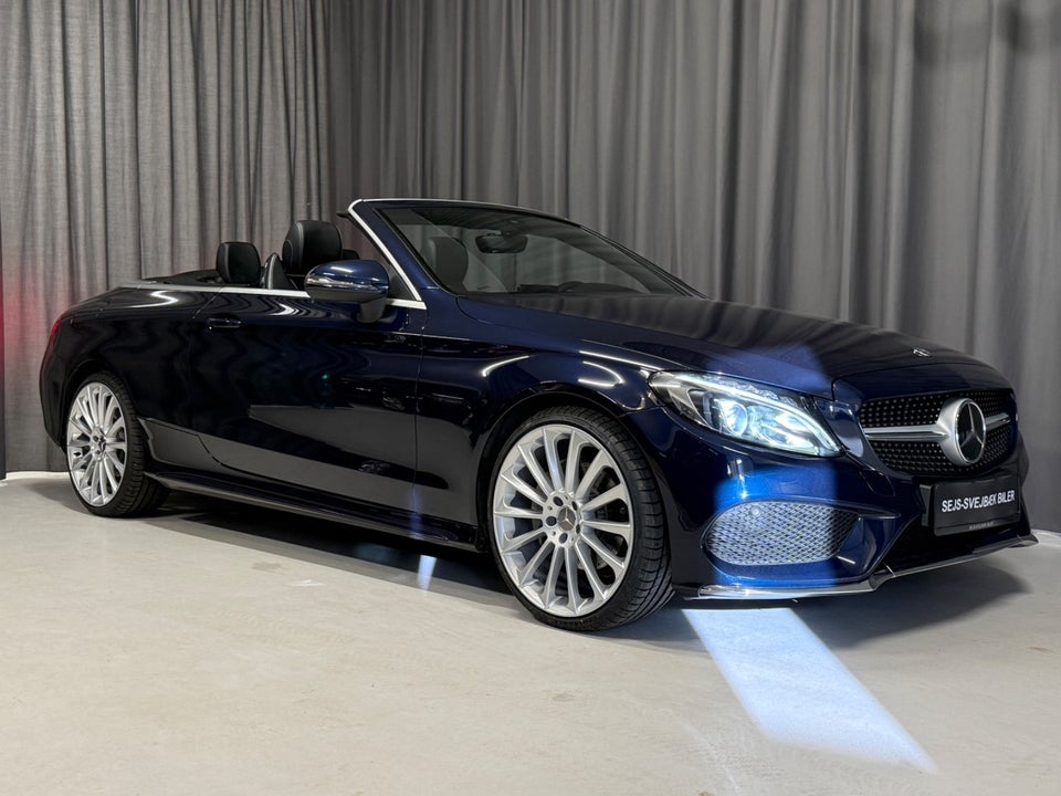 Mercedes C200 2,0 AMG Line Cabriolet aut. 2d