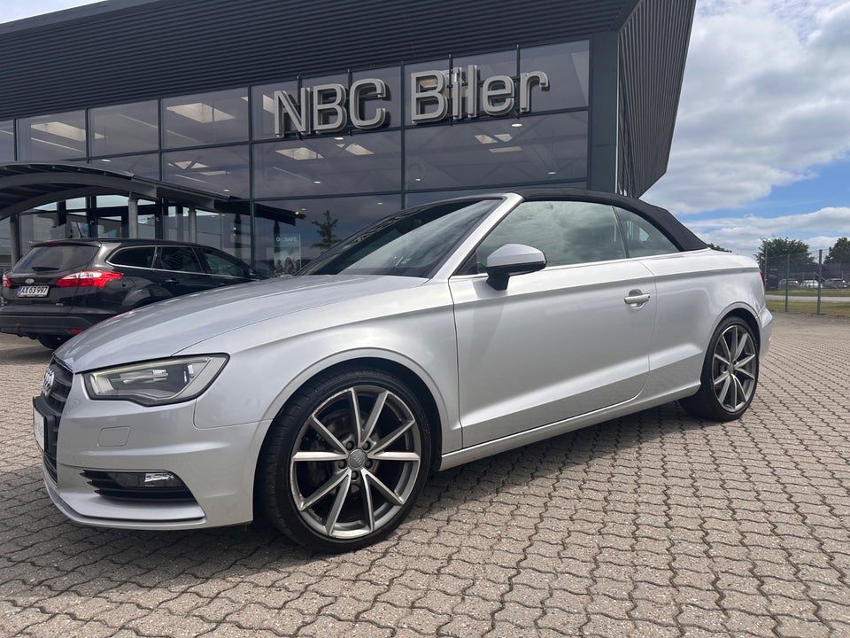 Audi A3 2,0 TDi 150 Ambiente Cabriolet S-tr. 2d