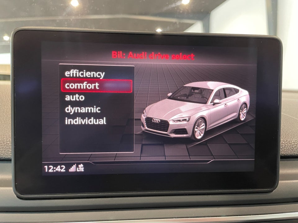 Audi A5 2,0 TFSi 190 Sport Sportback S-tr. 5d