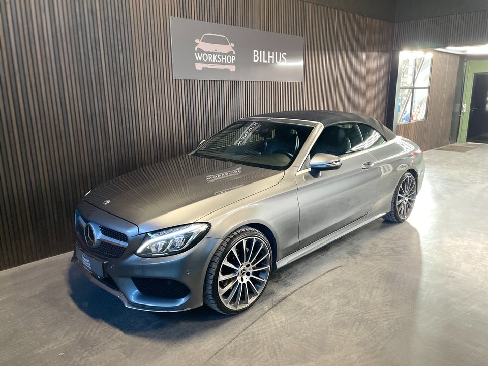 Mercedes C220 d 2,2 AMG Line Cabriolet aut. 4Matic 2d