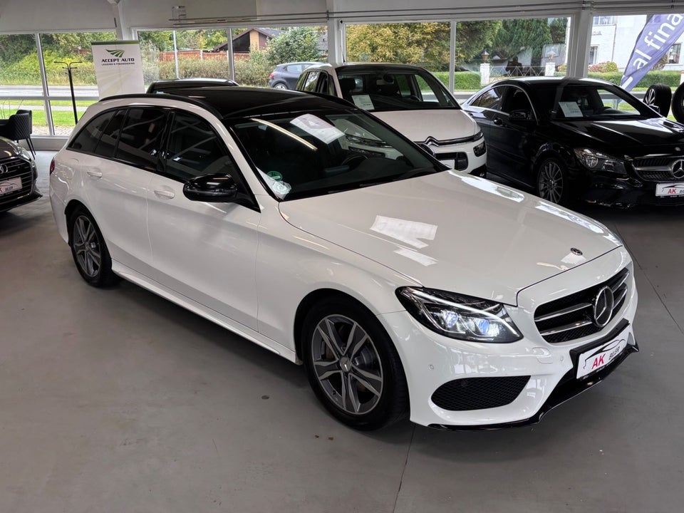 Mercedes C220 d 2,2 AMG Line Night Edition stc. aut. 5d
