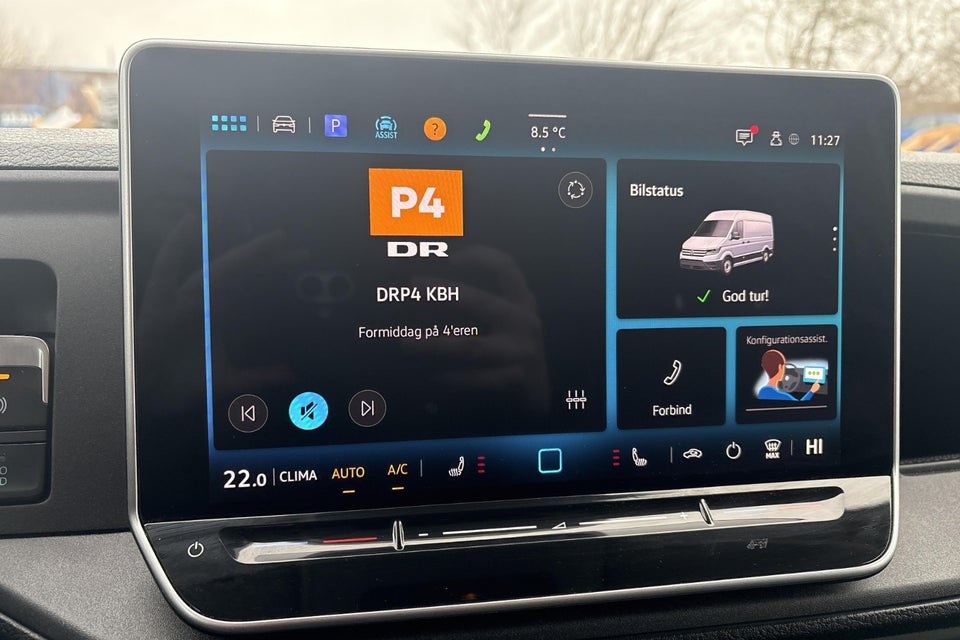 VW Crafter 35 2,0 TDi 140 Kassevogn L3H2 aut.