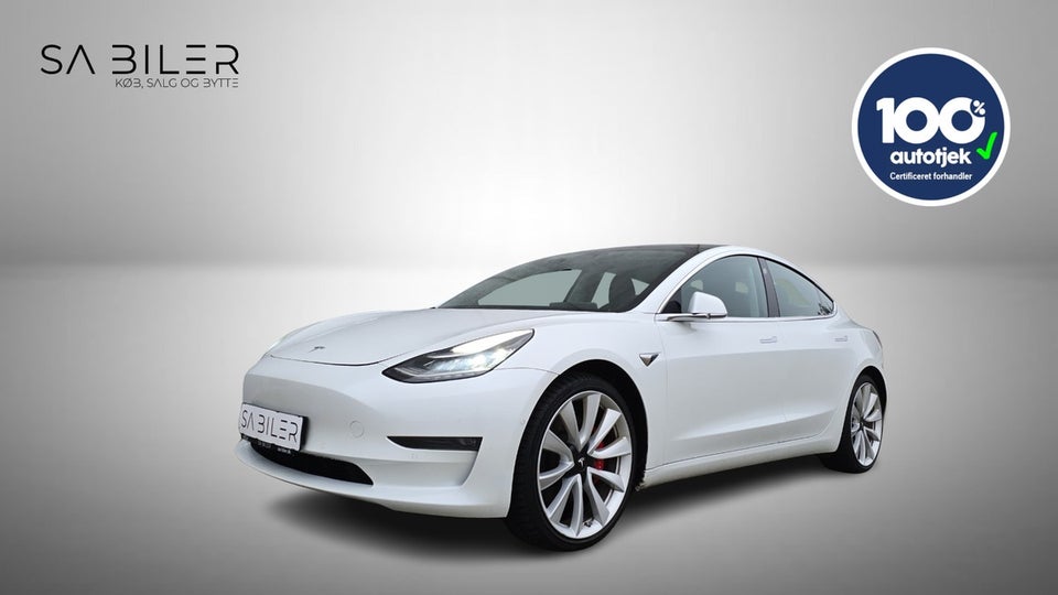 Tesla Model 3 Performance AWD 4d