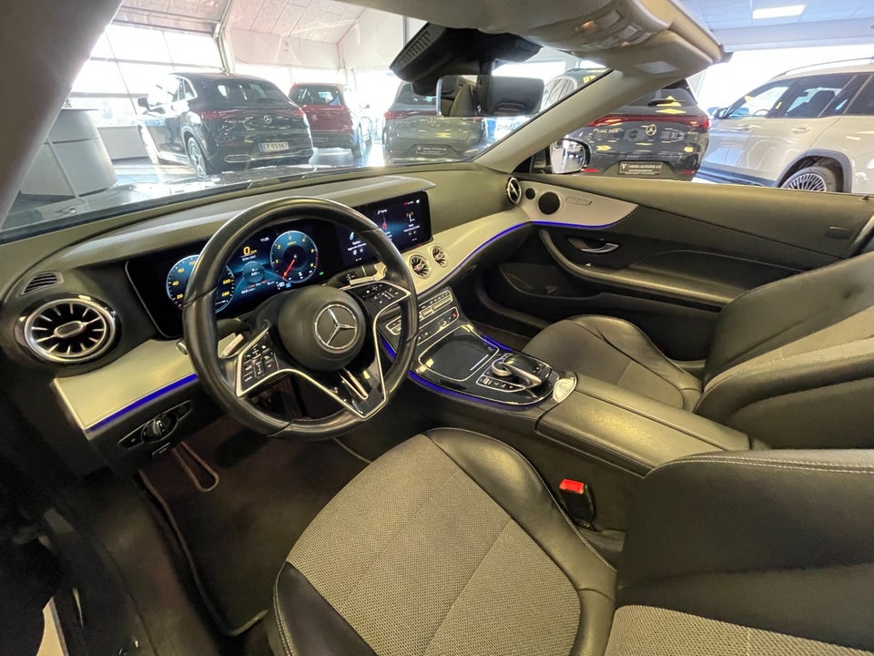 Mercedes E220 d 2,0 Cabriolet aut. 2d