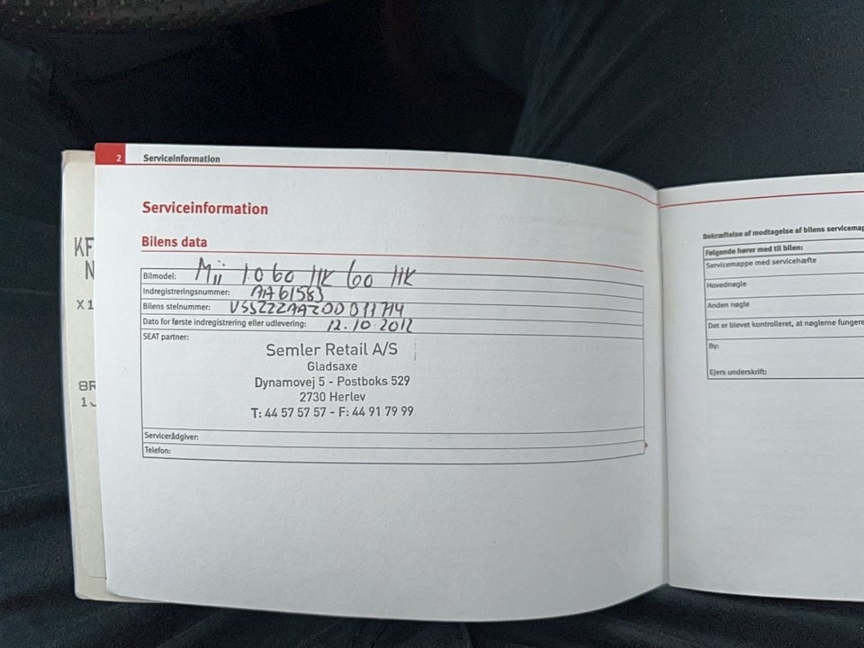 Seat Mii 1,0 60 Reference eco 3d