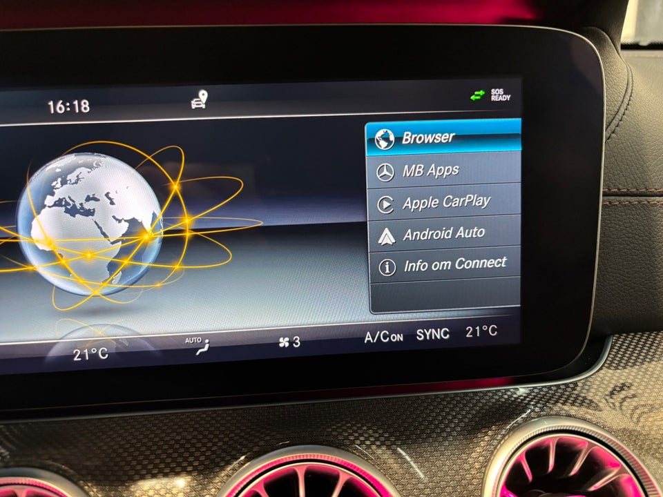 Mercedes E220 d 2,0 AMG Line aut. 4d