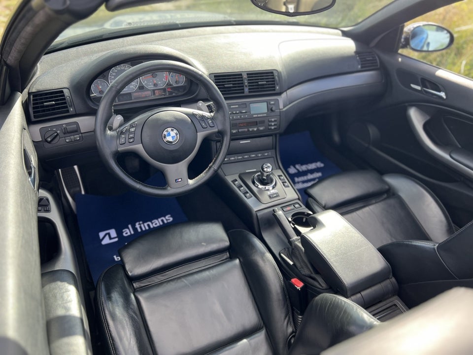 BMW M3 3,2 Cabriolet SMG 2d