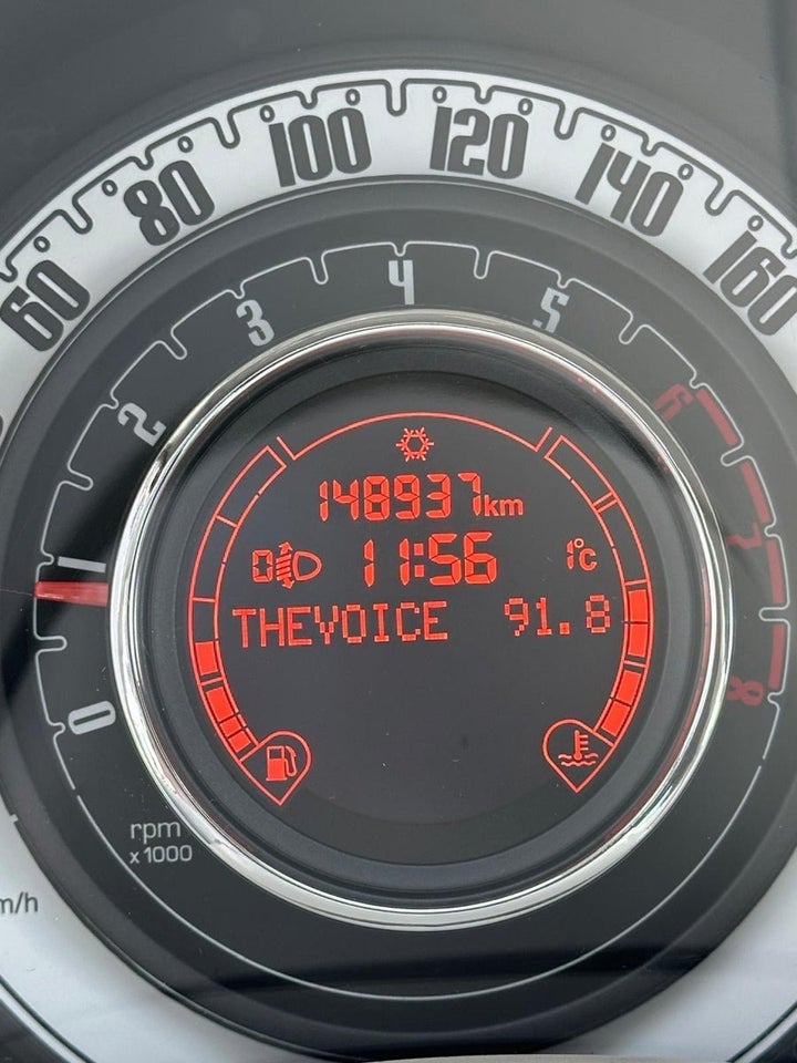 Fiat 500C 1,2 Lounge 2d