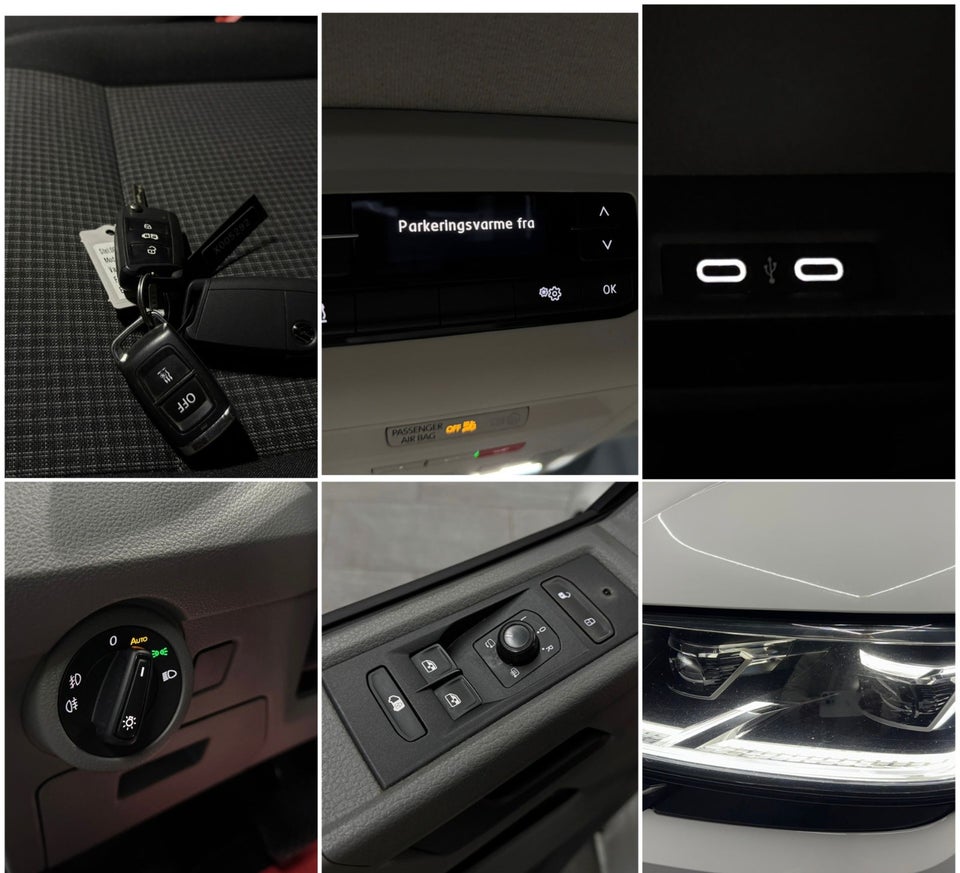 VW Transporter 2,0 TDi 150 Kassevogn DSG kort