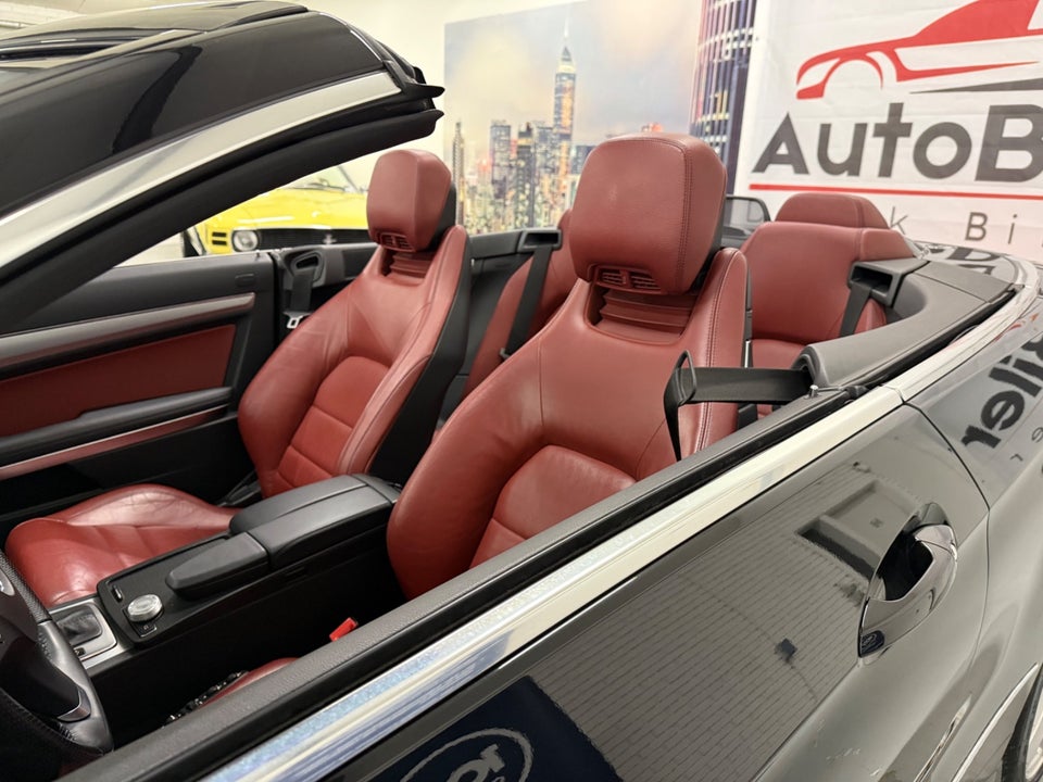 Mercedes E350 3,5 CGi AMG Line Cabriolet aut. BE 2d
