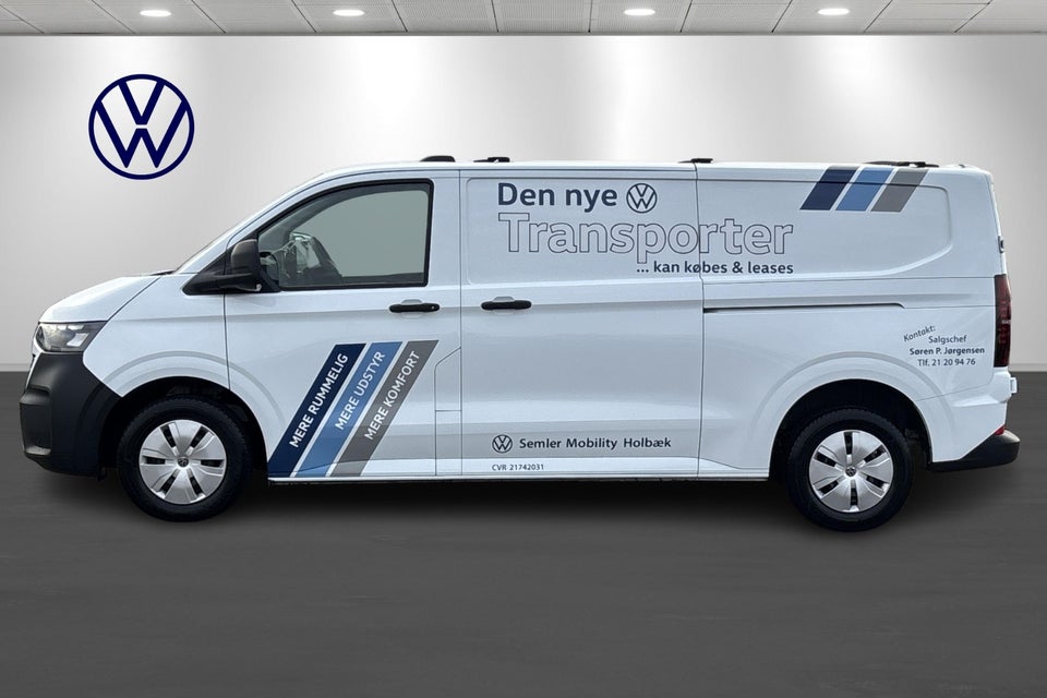 VW Transporter 2,0 TDi 150 Comfort Kassevogn aut. LWB