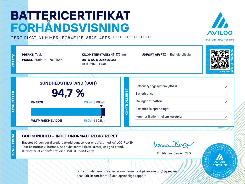 Tesla Model Y Long Range AWD 5d