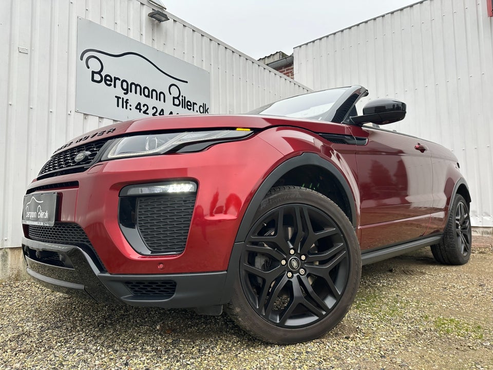 Land Rover Range Rover Evoque 2,0 Si4 240 HSE Dynamic Cabrio aut 2d