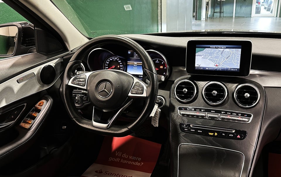 Mercedes C220 d 2,2 AMG Line stc. aut. 5d