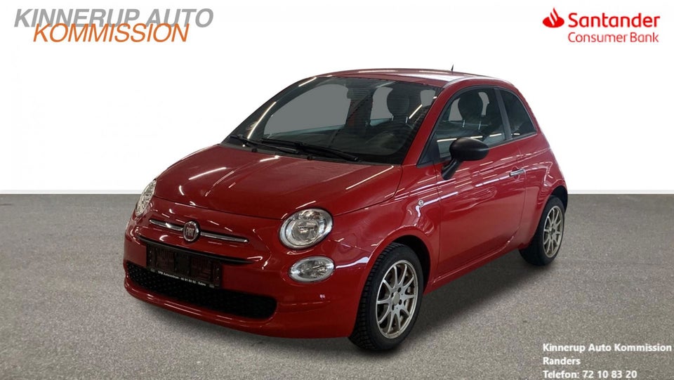 Fiat 500 1,0 Hybrid Pop 3d