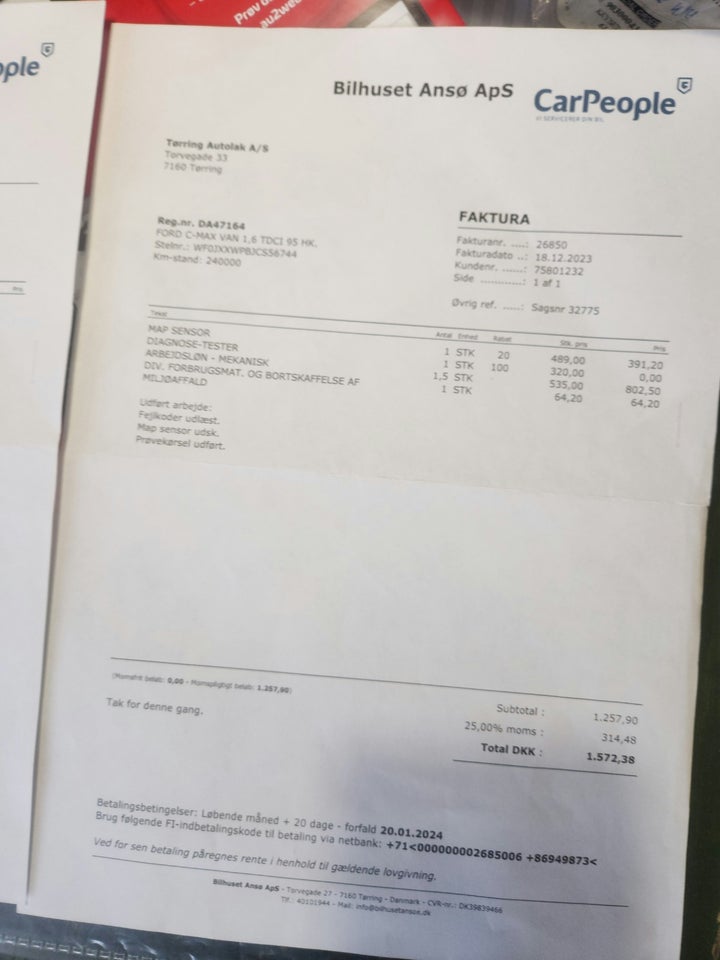 Ford C-MAX 1,6 TDCi 95 Trend Van 5d