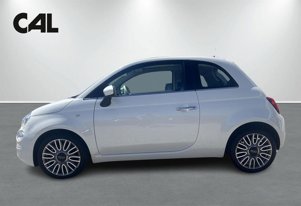 Fiat 500 0,9 TwinAir 80 White Navigator 3d