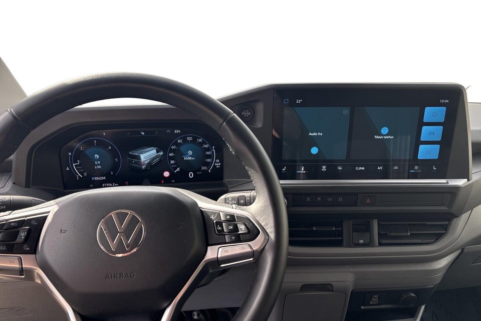 VW Transporter 2,0 TDi 150 Comfort Kassevogn aut. LWB
