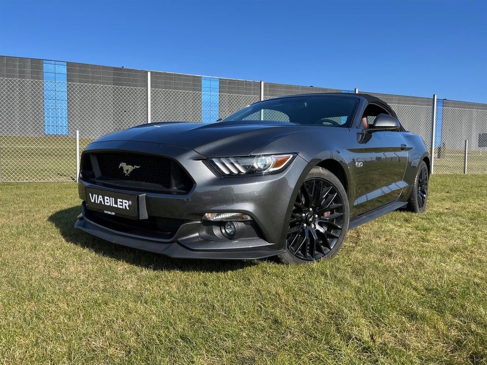 Ford Mustang 5,0 V8 GT Convertible aut. 2d