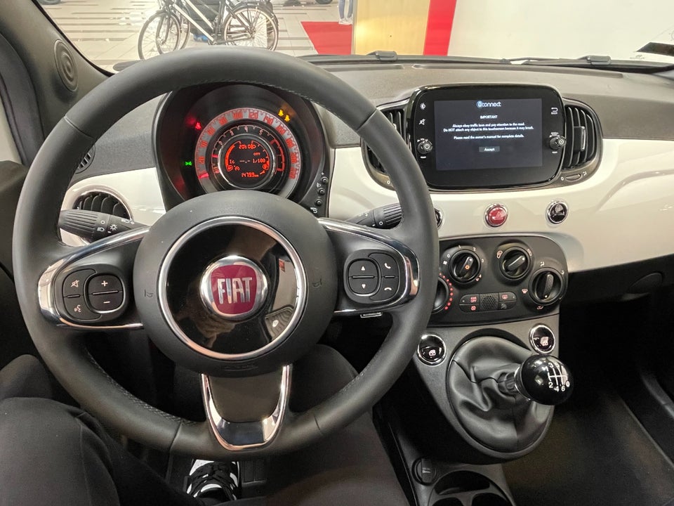 Fiat 500 1,0 Hybrid Club 3d