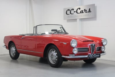 Annonce: Alfa Romeo 2600 2,6 Spider - Pris 649.900 kr.