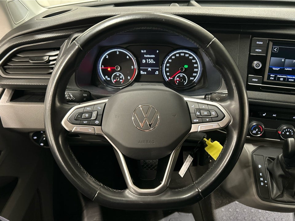 VW Transporter 2,0 TDi 150 Kassevogn DSG lang