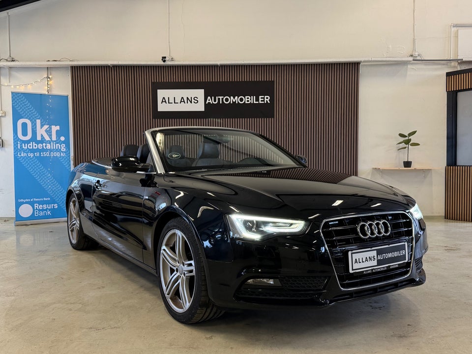 Audi A5 2,0 TFSi 211 Cabriolet Multitr. 2d