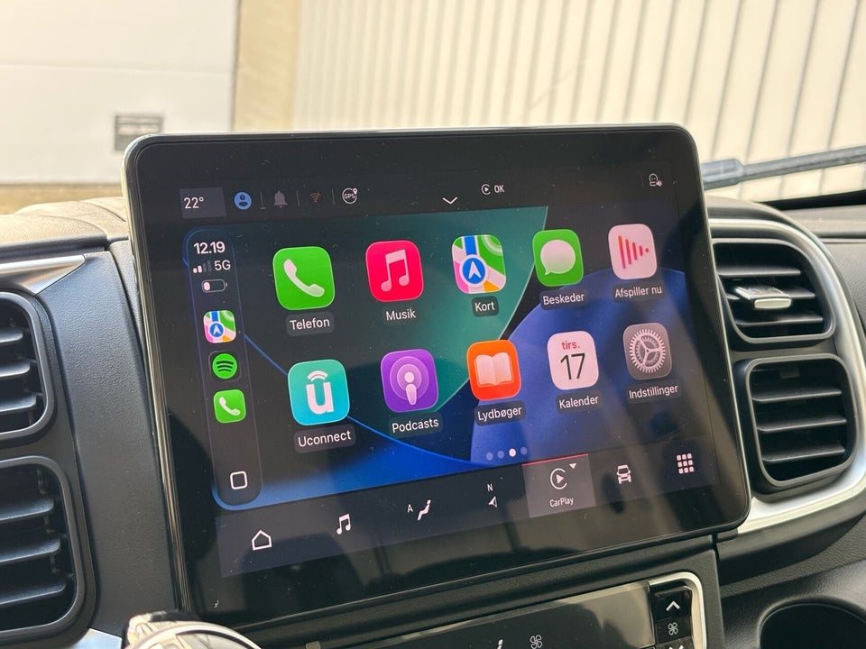 Fiat Ducato 35 Maxi 2,2 MJT 140 Kassevogn L3H2 Pro aut.