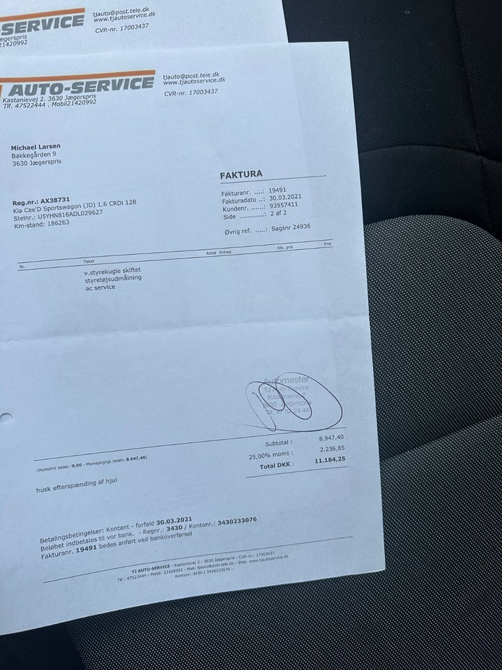Kia Ceed 1,6 CRDi 128 Premium 5d