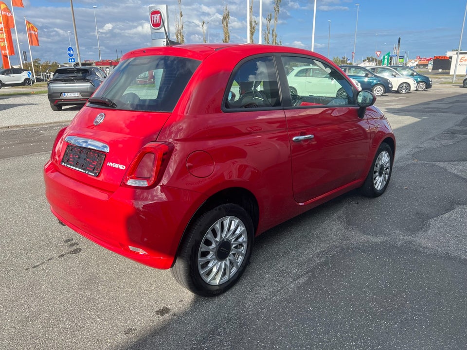 Fiat 500 1,0 Hybrid Lounge 3d