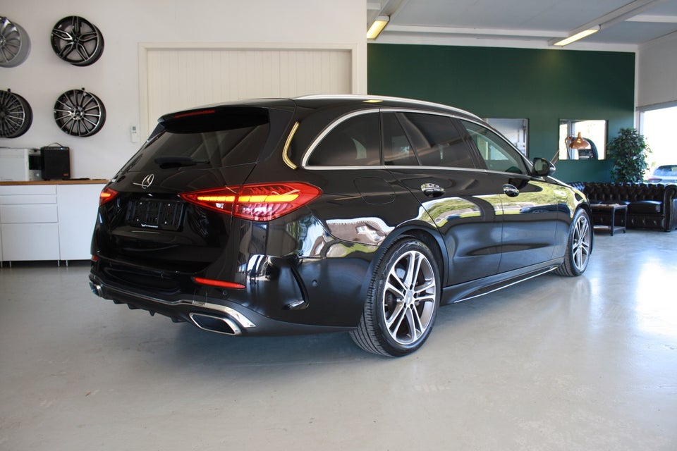 Mercedes C220 d 2,0 AMG Line stc. aut. 5d