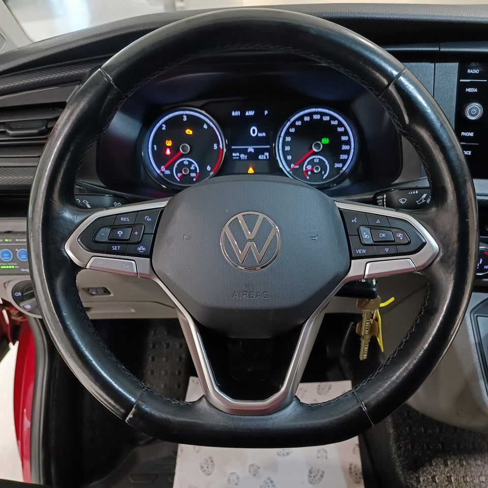 VW Transporter 2,0 TDi 150 Kassevogn DSG lang