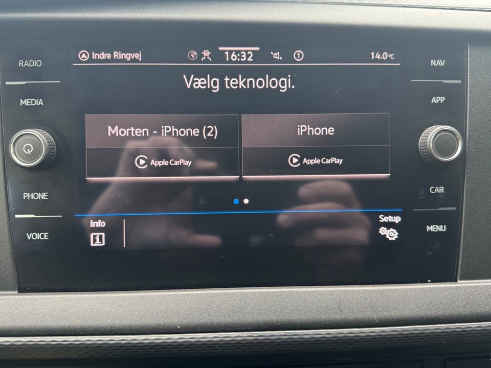 VW Transporter 2,0 TDi 150 Kassevogn DSG lang