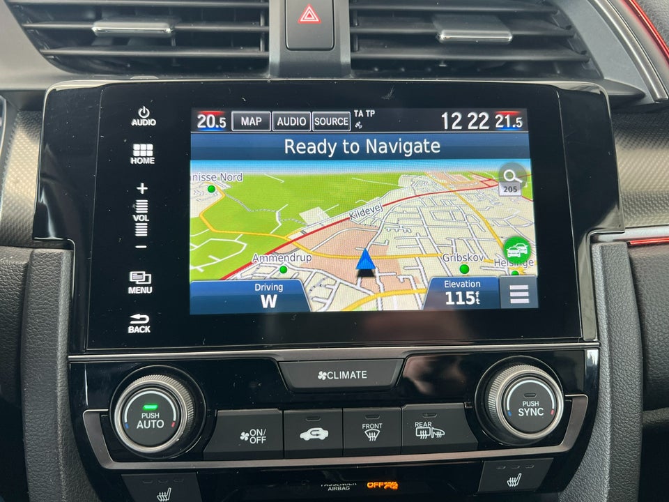 Honda Civic 1,0 VTEC Turbo Elegance CVT 5d