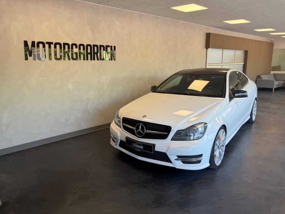 Mercedes C220 2,2 CDi AMG Line Coupé aut. BE 2d