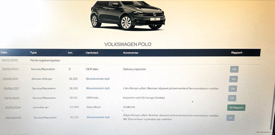 VW Polo 1,0 TSi 95 Comfortline DSG 5d