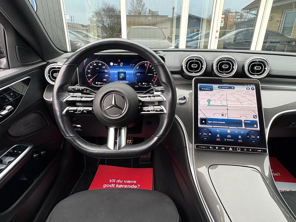 Mercedes C300 e 2,0 AMG Line stc. aut. 5d