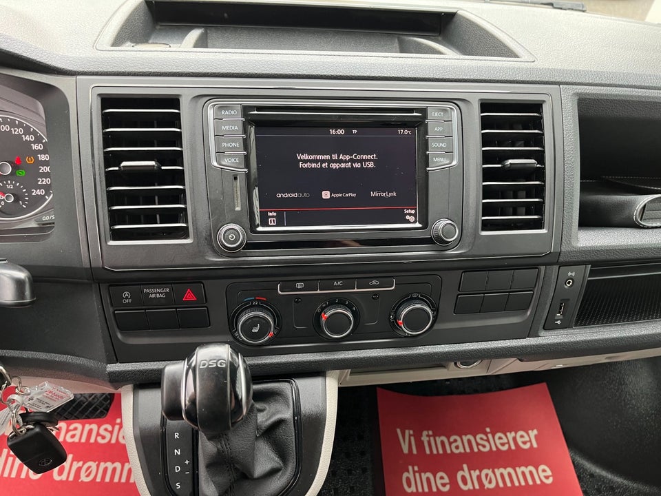 VW Transporter 2,0 TDi 150 Kassevogn DSG lang