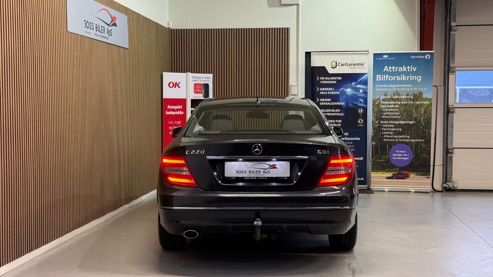 Mercedes C220 2,2 CDi Coupé aut. 2d