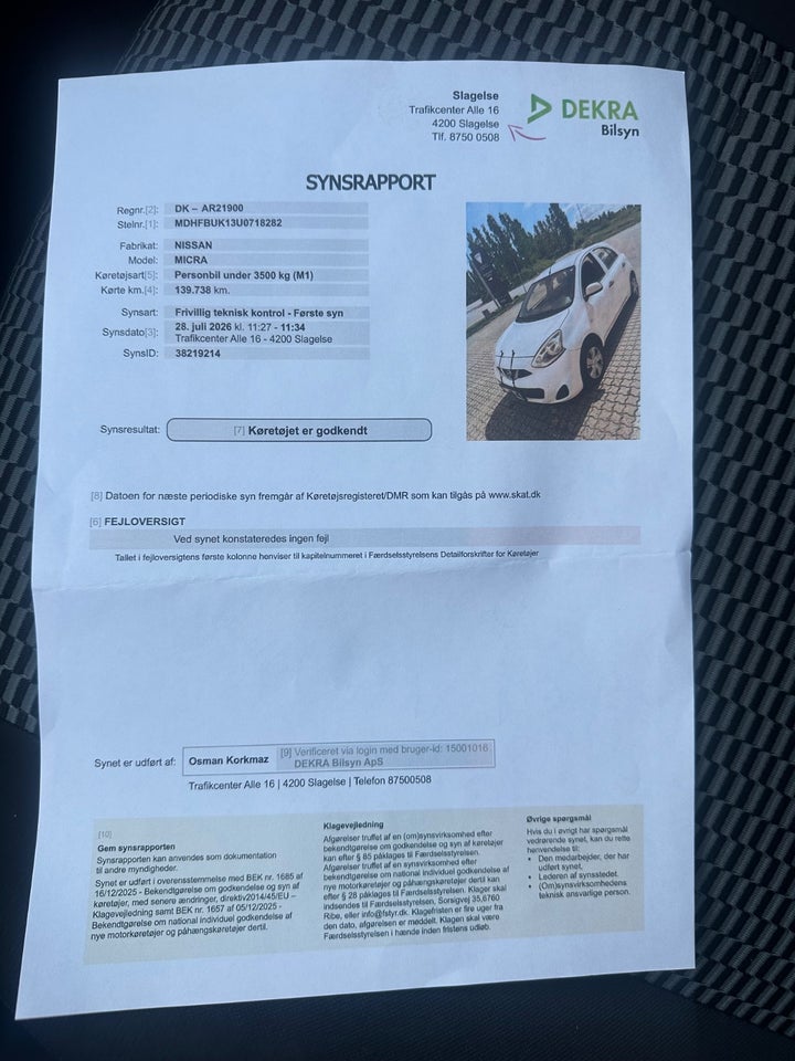 Nissan Micra 1,2 Acenta 5d