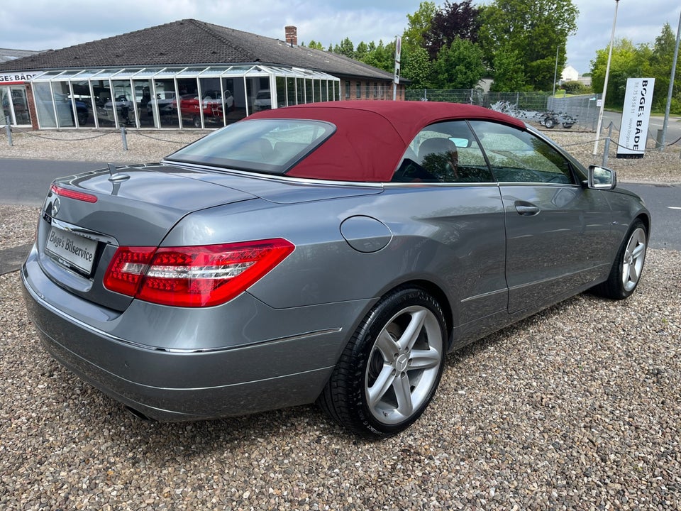 Mercedes E350 3,0 CDi Avantgarde Cabriolet aut. BE 2d