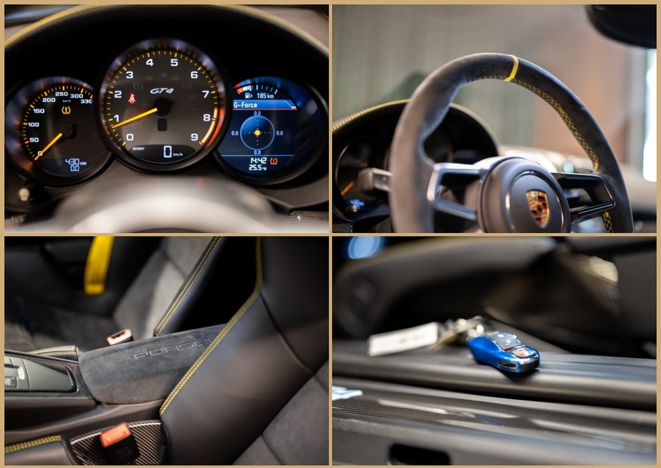 Porsche Cayman GT4 3,8  2d