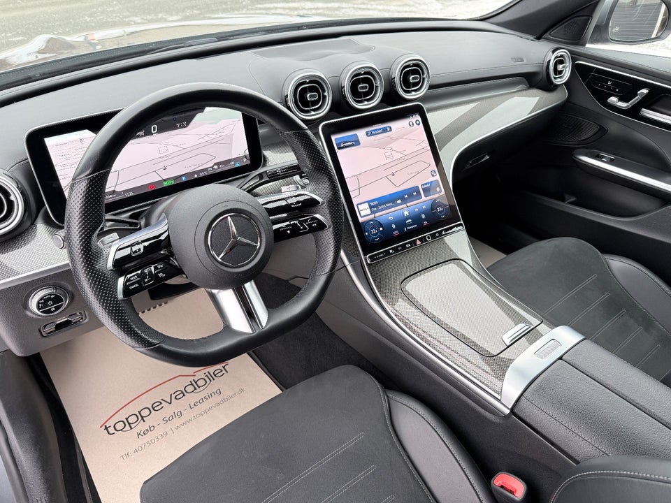 Mercedes C300 e 2,0 AMG Line stc. aut. 5d