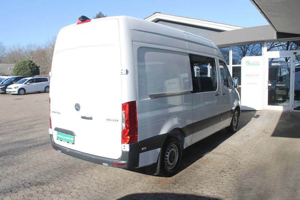 Mercedes Sprinter 316 2,2 CDi A2 Kassevogn aut. RWD