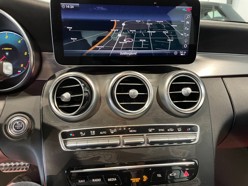 Mercedes C220 d 2,0 AMG Line stc. aut. 5d