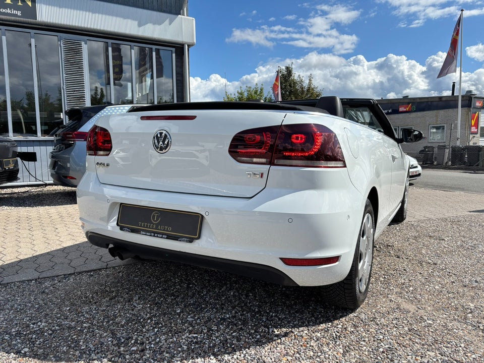 VW Golf VI 1,4 TSi 122 Cabriolet DSG 2d