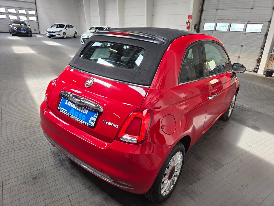 Fiat 500C 1,0 Hybrid (RED) 2d